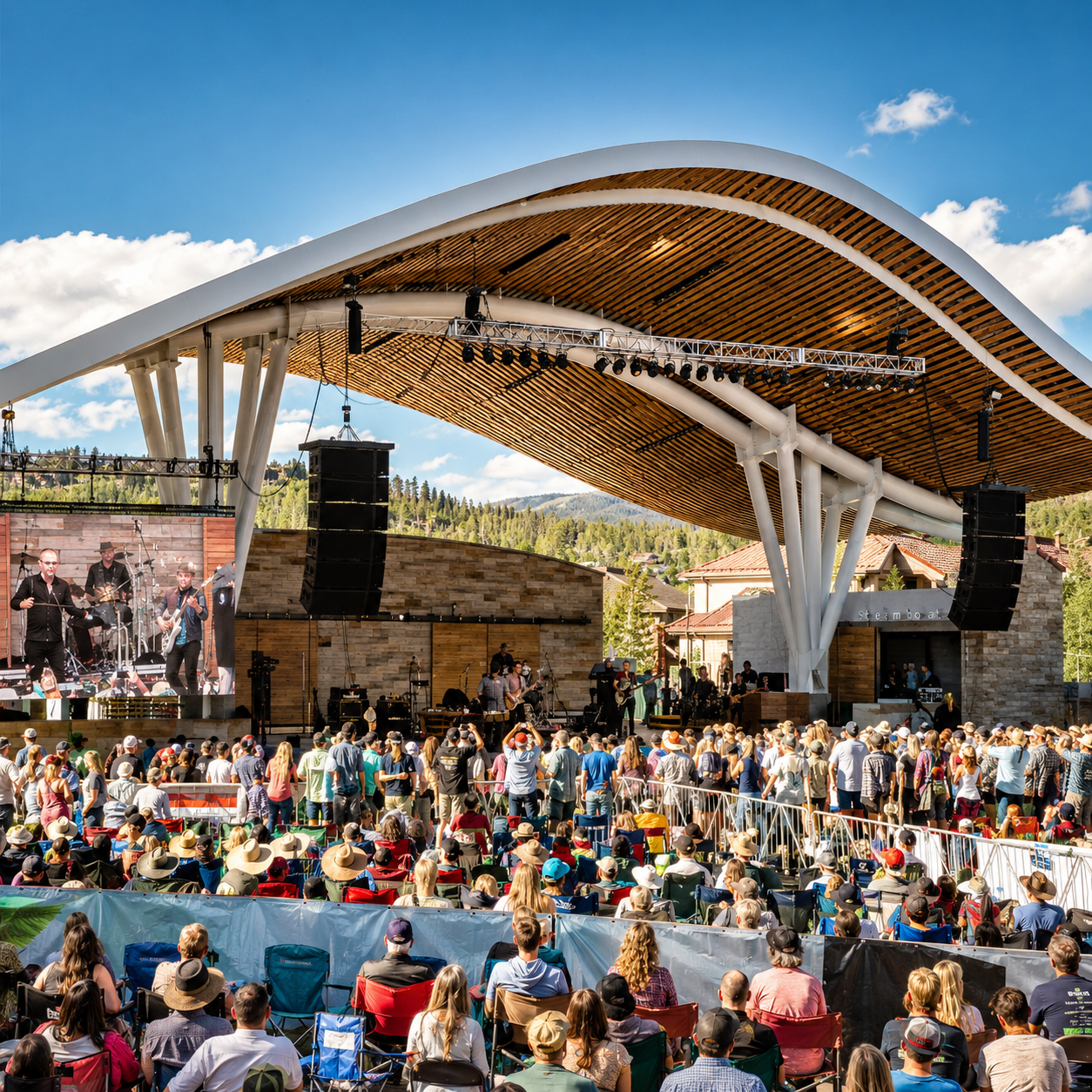 Rendezvous Event Center at Hideaway Park in Winter Park Colorado public event destination